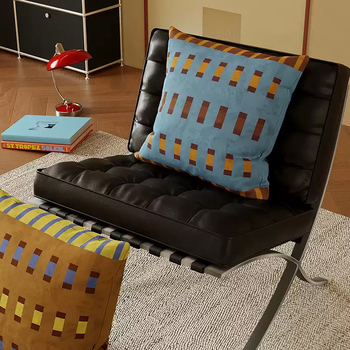 Pernă de uz casnic minimalistă, creativă și de înaltă calitate, cu umplutură din bumbac PP, pentru spătarul canapelei din living și pernă lombară auto – decor modern
