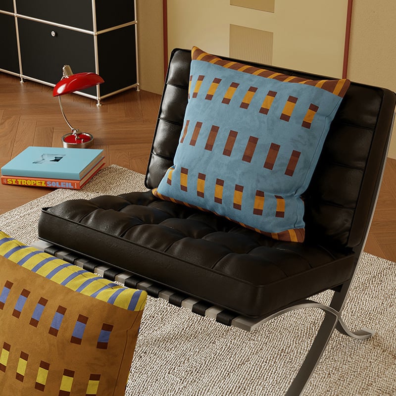 Pernă de uz casnic minimalistă, creativă și de înaltă calitate, cu umplutură din bumbac PP, pentru spătarul canapelei din living și pernă lombară auto – decor modern