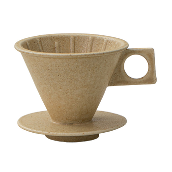 Dripper ceramic V60 pentru cafea, cu mâner, pentru preparare manuală