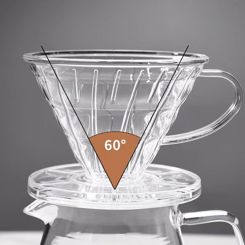 Filtru de cafea V60 cu imersie – cană integrată pentru preparare manuală, Filtru Origami