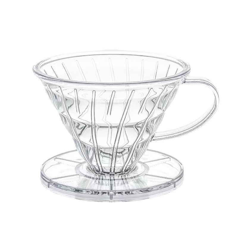 Filtru de cafea V60 cu imersie – cană integrată pentru preparare manuală, Filtru Origami
