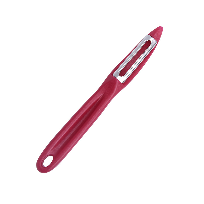 Curățător de pepene și fructe, 2 în 1, un utensil de bucătărie din oțel inoxidabil 420J2 + PP