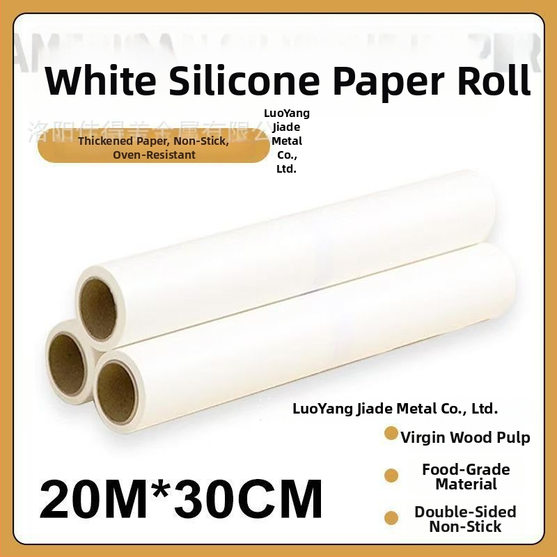 Hârtie de copt cu strat de silicon pentru tăvi și cuptor, hârtie absorbantă de ulei pentru prăjituri, pâine și grătar