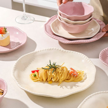 Set de veselă din ceramică Chaozhou – porțelan premium pentru uz casnic, boluri și farfurii, set complet