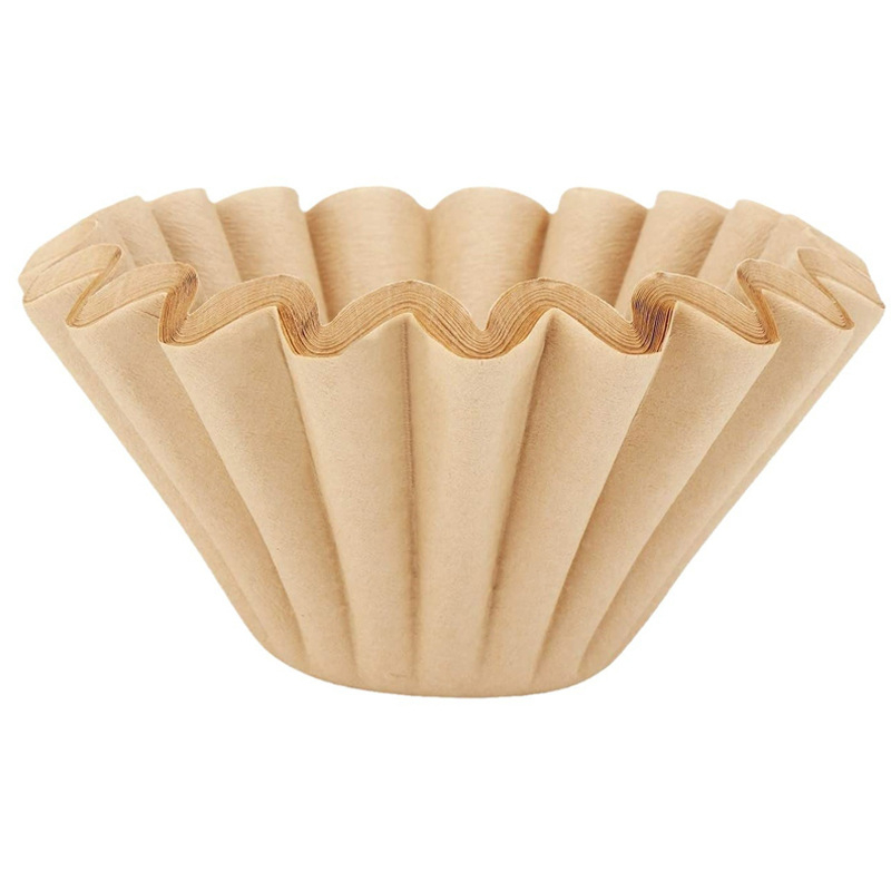 Youcheng W155 Filtre de cafea din hârtie cu model origami în valuri, suport în formă de scoică pentru cafea la filtru