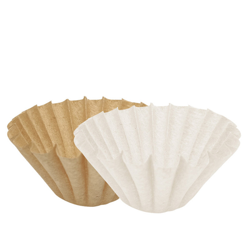 Youcheng W155 Filtre de cafea din hârtie cu model origami în valuri, suport în formă de scoică pentru cafea la filtru