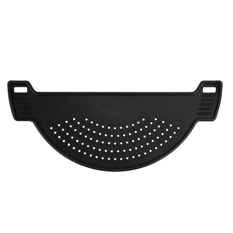 Filtru de apă din plastic pentru marginea oalei, protecție pentru turnarea legumelor și placă anti‑scurgere pentru spălarea orezului – bucătărie