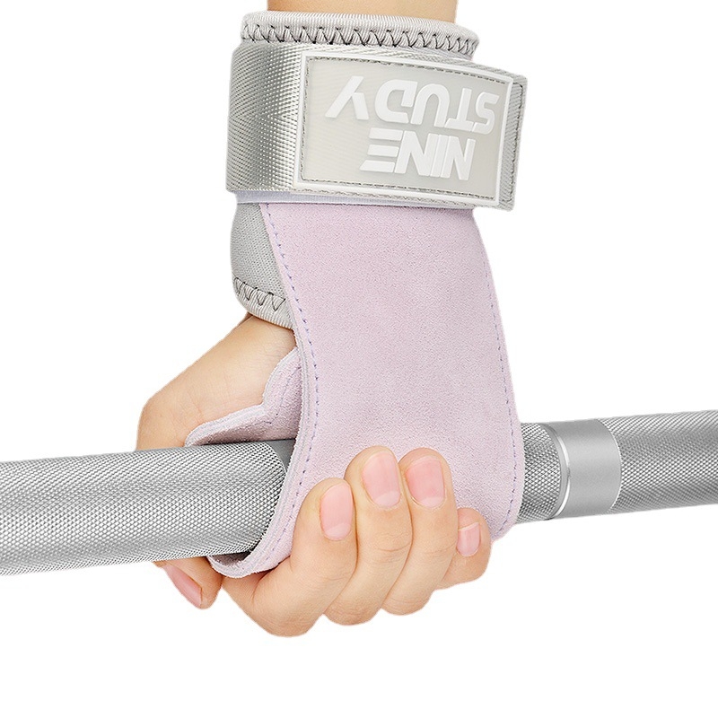 Mybeth kožne rukavice s zaštitom dlana za mrtvo dizanje, zgibove i treniranje bućic