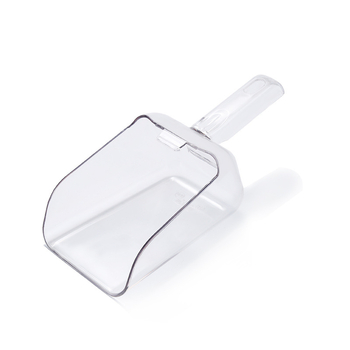Lopată de gheață din acril și plastic PC, cu grosime sporită, rezistentă la crăpare, destinat mașinilor de gheață, dimensiune mare, pentru făină și orez