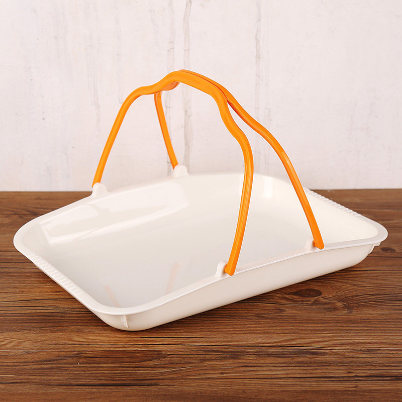 Coș dreptunghiular din plastic pentru pâine și tavă de patiserie pentru coacere
