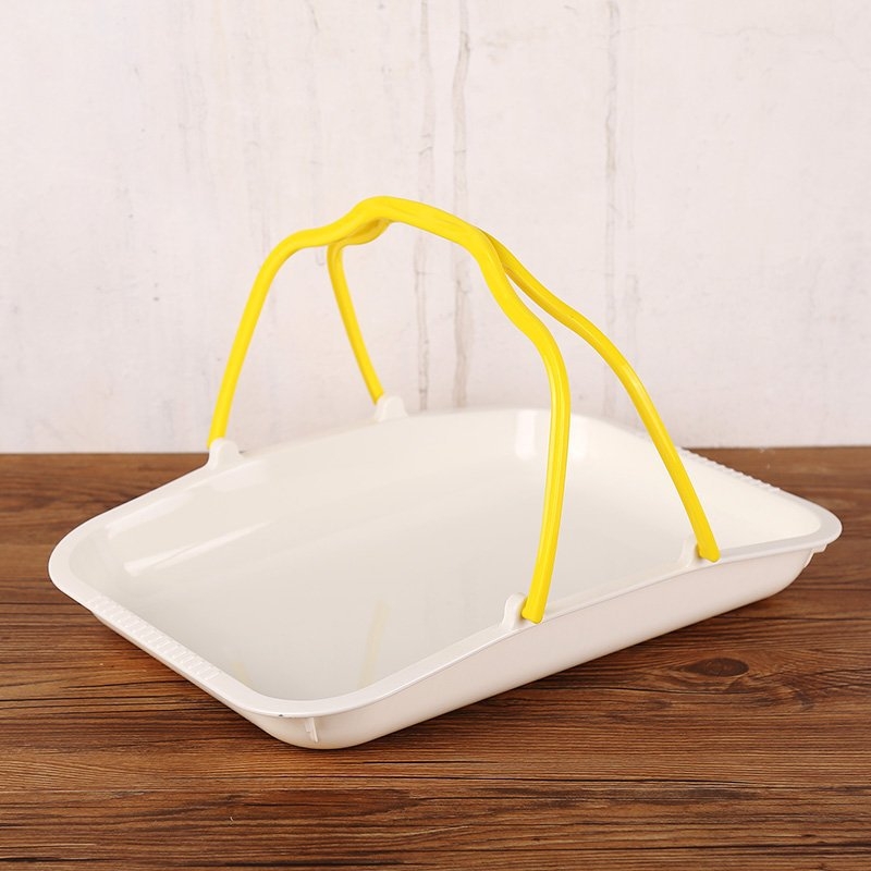 Coș dreptunghiular din plastic pentru pâine și tavă de patiserie pentru coacere
