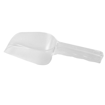 Lopățică de bucătărie din plastic, acrilic transparent, pentru orez și făină