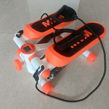 Jianli stepper silențios pentru uz casnic – mini stepper hidraulic, mașină de escaladare, aparat pentru abdomen, model 107 (30 × 30 × 20 cm)