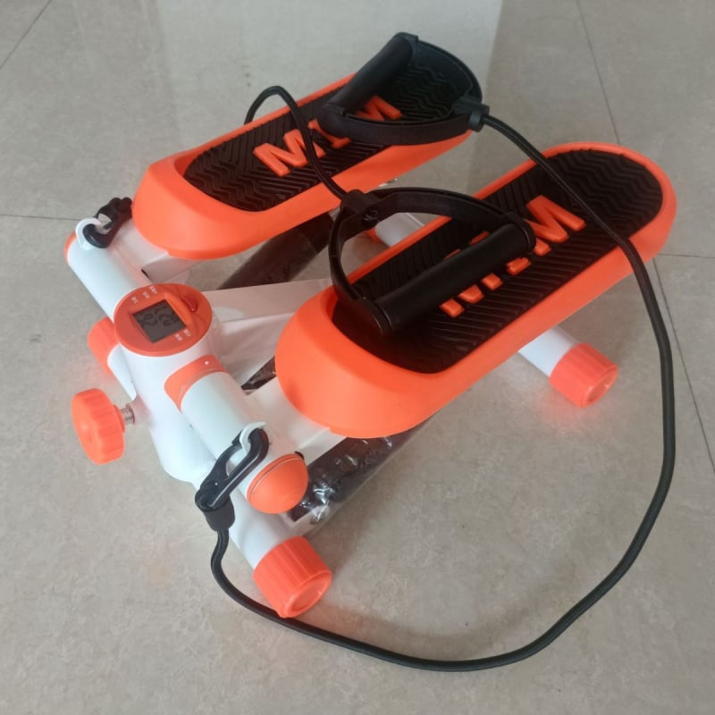 Jianli stepper silențios pentru uz casnic – mini stepper hidraulic, mașină de escaladare, aparat pentru abdomen, model 107 (30 × 30 × 20 cm)