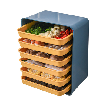 Raft din PP pentru bucătărie pentru depozitare și servire, farfurie pentru fructe, tavă de pregătire pentru hot pot, farfurie de uz casnic