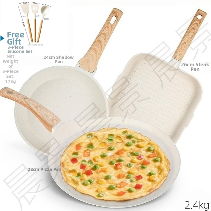 Neprilepujúca panvica 2 v 1 na vajcia a restovanie; zóny na grilovanie, palacinky, pizzu a steak