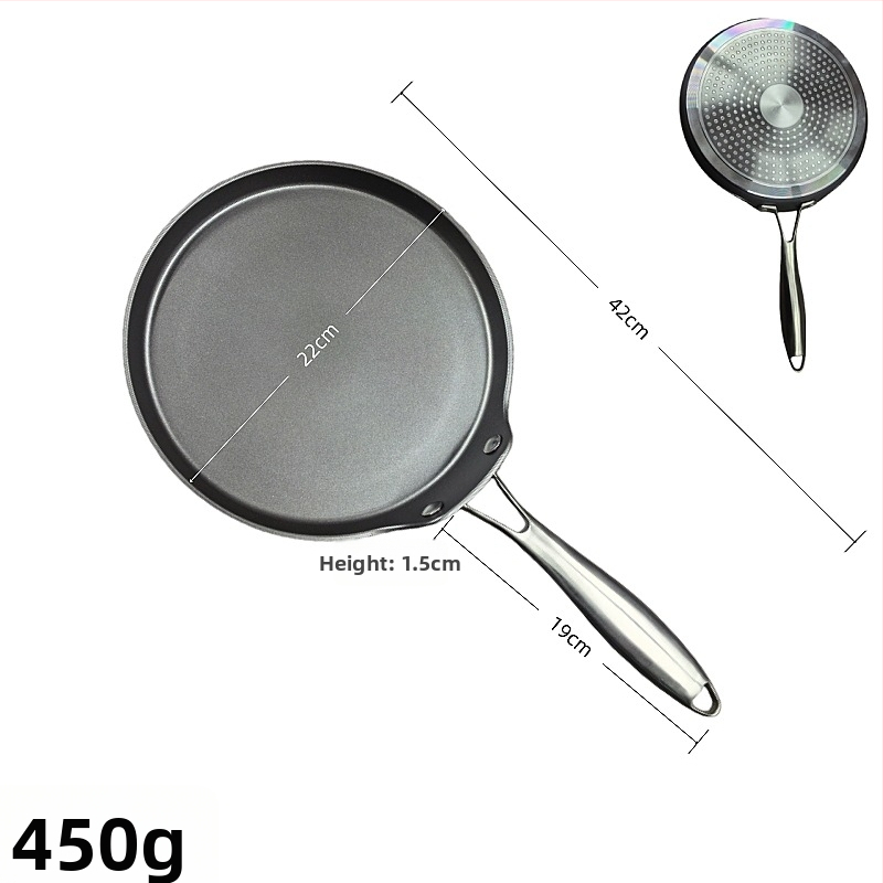 Neprilepujúca panvica 2 v 1 na vajcia a restovanie; zóny na grilovanie, palacinky, pizzu a steak