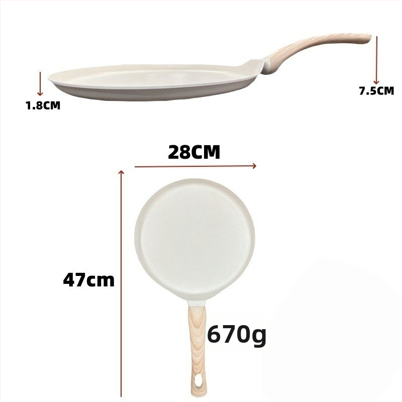 Neprilepujúca panvica 2 v 1 na vajcia a restovanie; zóny na grilovanie, palacinky, pizzu a steak