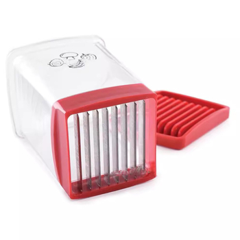 Zuyu Cup Slicer — Unealtă elegantă de bucătărie pentru felierea ouălor și fructelor