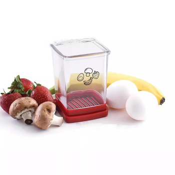Zuyu Cup Slicer — Unealtă elegantă de bucătărie pentru felierea ouălor și fructelor