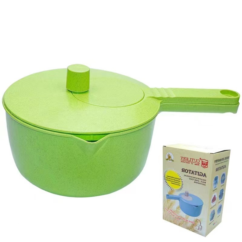 Dispozitiv de bucătărie manual, din pai de grâu, cu tel, spălător de orez, deshidrator pentru legume și fructe, blender