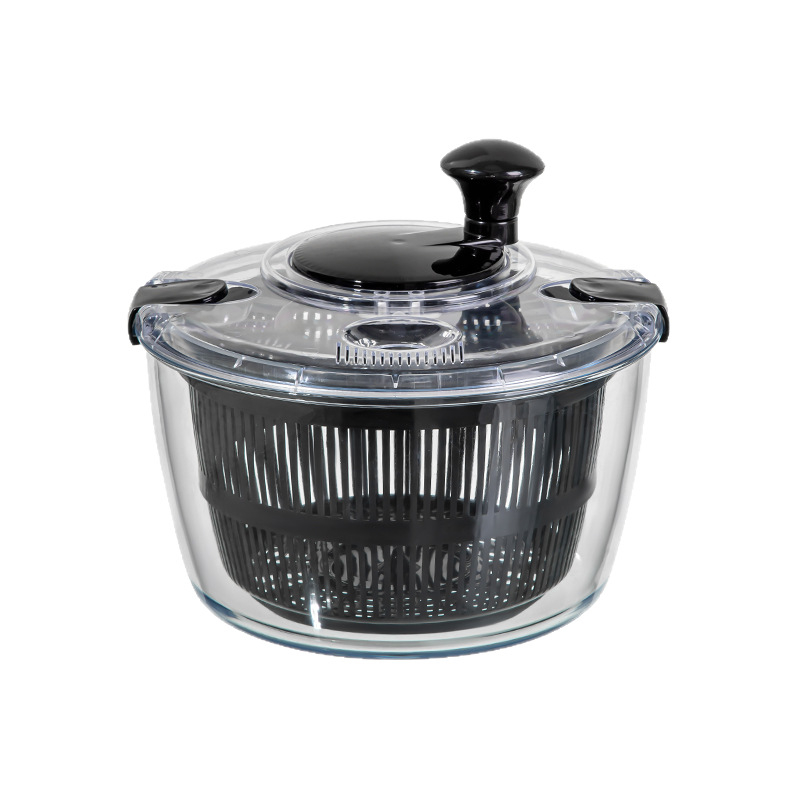 Dehidrator pentru legume din sticlă borosilicată, rezistent la temperaturi înalte, răzuitor și feliator multifuncțional, coș de scurgere pentru fructe și legume, chiuvetă de spălat în bucătărie