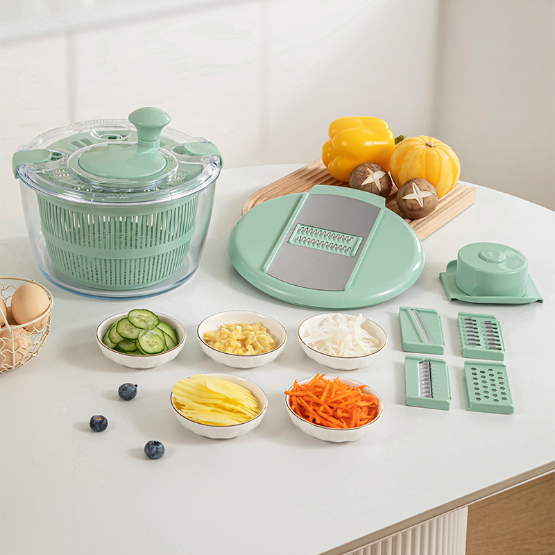 Dehidrator pentru legume din sticlă borosilicată, rezistent la temperaturi înalte, răzuitor și feliator multifuncțional, coș de scurgere pentru fructe și legume, chiuvetă de spălat în bucătărie