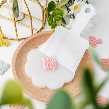 Set de 3 piese pentru fondant: plăci din silicon mini și spatulă acrilică pentru începători