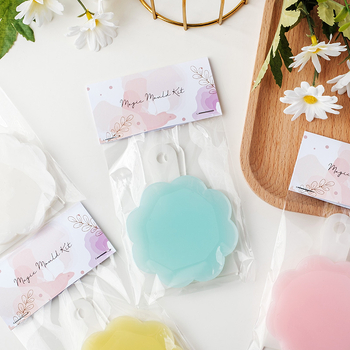 Set de 3 piese pentru fondant: plăci din silicon mini și spatulă acrilică pentru începători