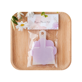 Set de 3 piese pentru fondant: plăci din silicon mini și spatulă acrilică pentru începători