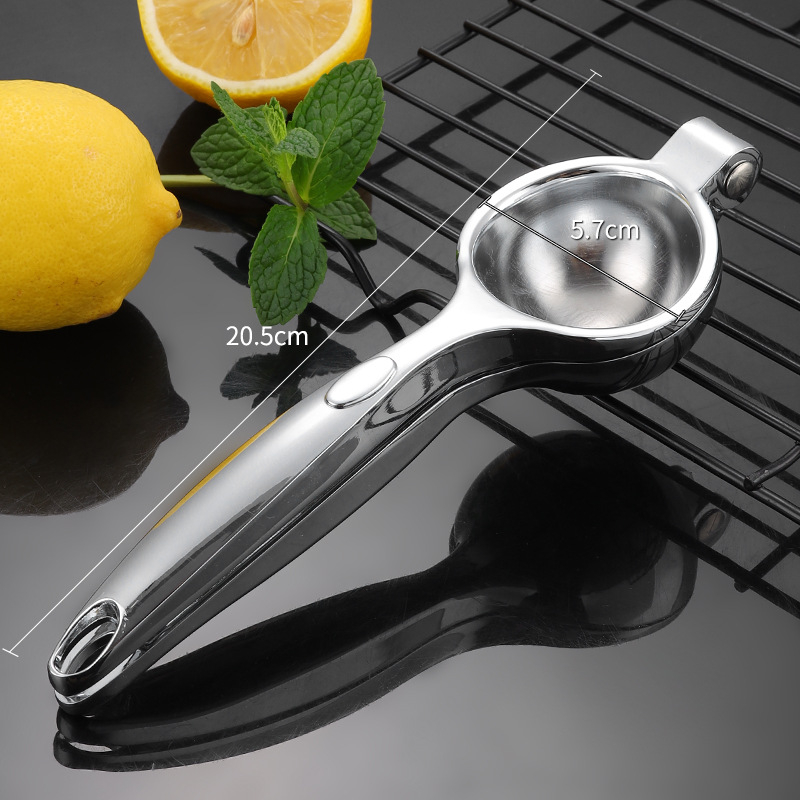 Storcător de lămâi mic din oțel inoxidabil – manual, pentru uz casnic