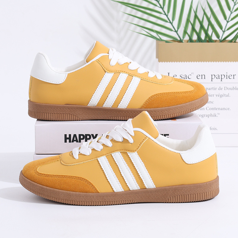 Ženske lagane crvene tenisice za trening s debelom potplatom, šniračke sportske casual tenisice