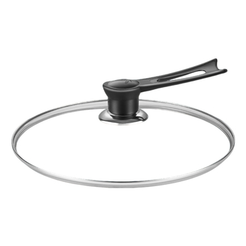 Capac din sticlă temperată pentru oală, rezistent la temperaturi înalte, universal, diametru 32 cm, pentru vase de gătit, de calitate alimentară, îngroșat