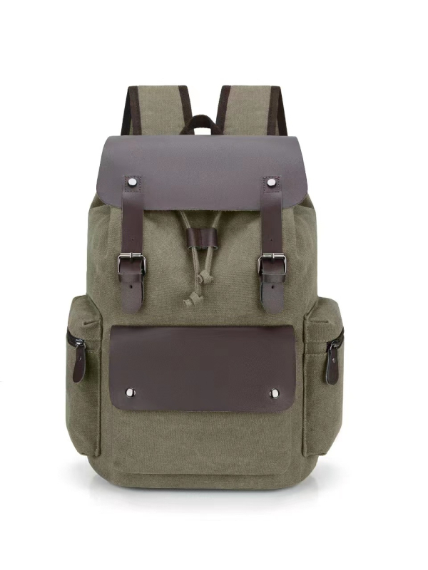 Platneni ruksak za laptop 15 inča, casual, otporan na habanje, velika kapaciteta 20–35 L
