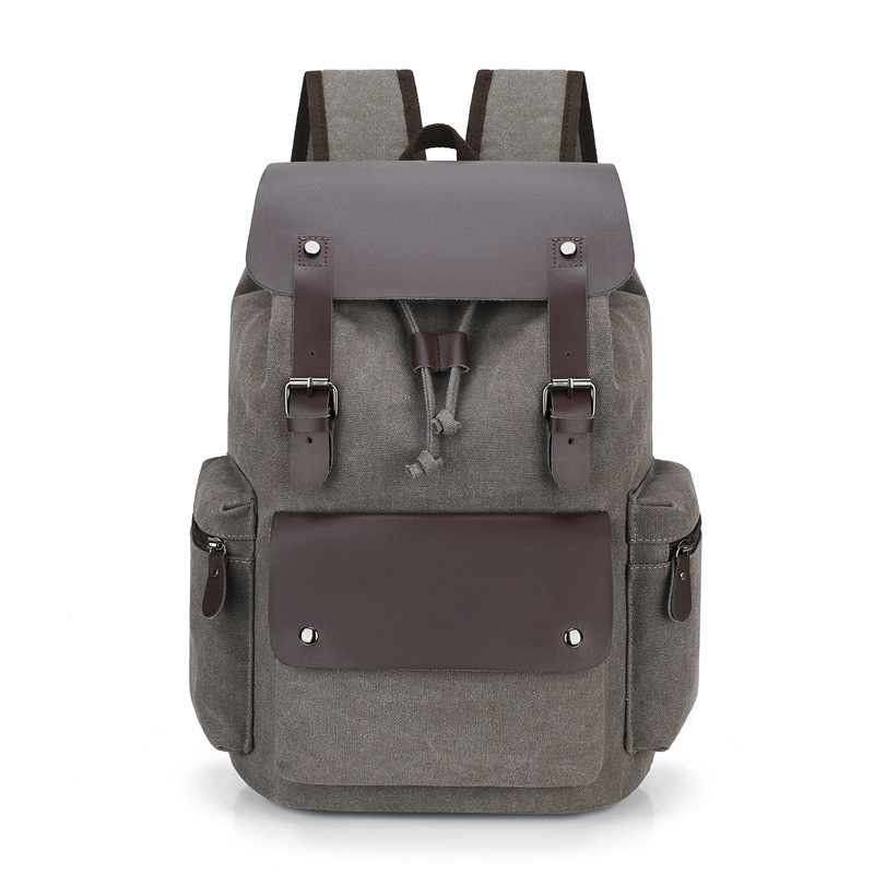 Platneni ruksak za laptop 15 inča, casual, otporan na habanje, velika kapaciteta 20–35 L