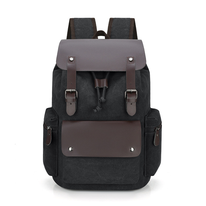 Platneni ruksak za laptop 15 inča, casual, otporan na habanje, velika kapaciteta 20–35 L