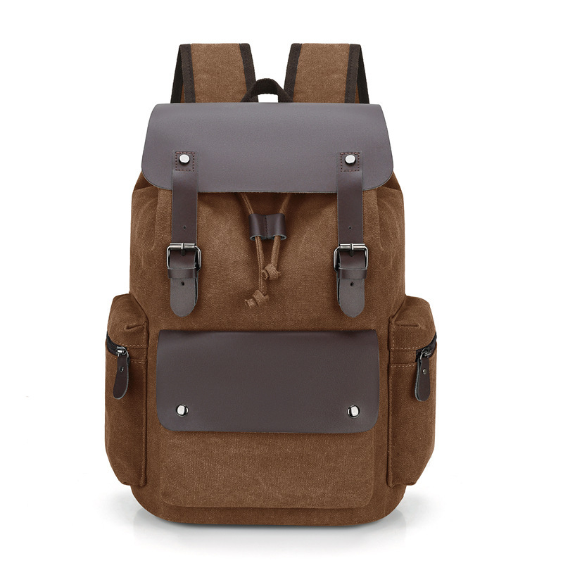 Platneni ruksak za laptop 15 inča, casual, otporan na habanje, velika kapaciteta 20–35 L