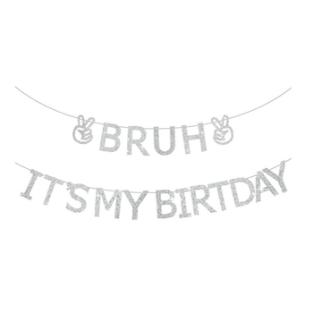 Banner cu litere aurii pentru decor de petrecere