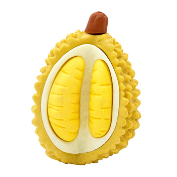 Radieră în formă de durian, rechizite școlare creative, curată, fără urme