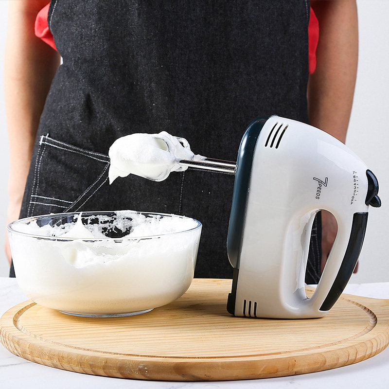 Mixer electric de mână, compact pentru patiserie, bate ouăle și crema, set multifuncțional