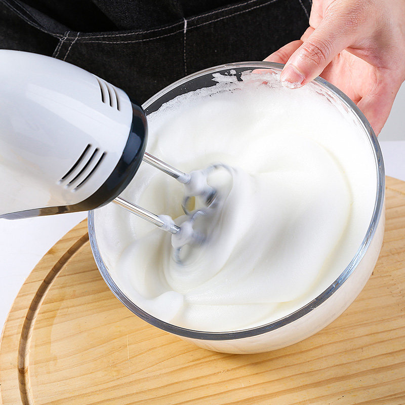 Mixer electric de mână, compact pentru patiserie, bate ouăle și crema, set multifuncțional