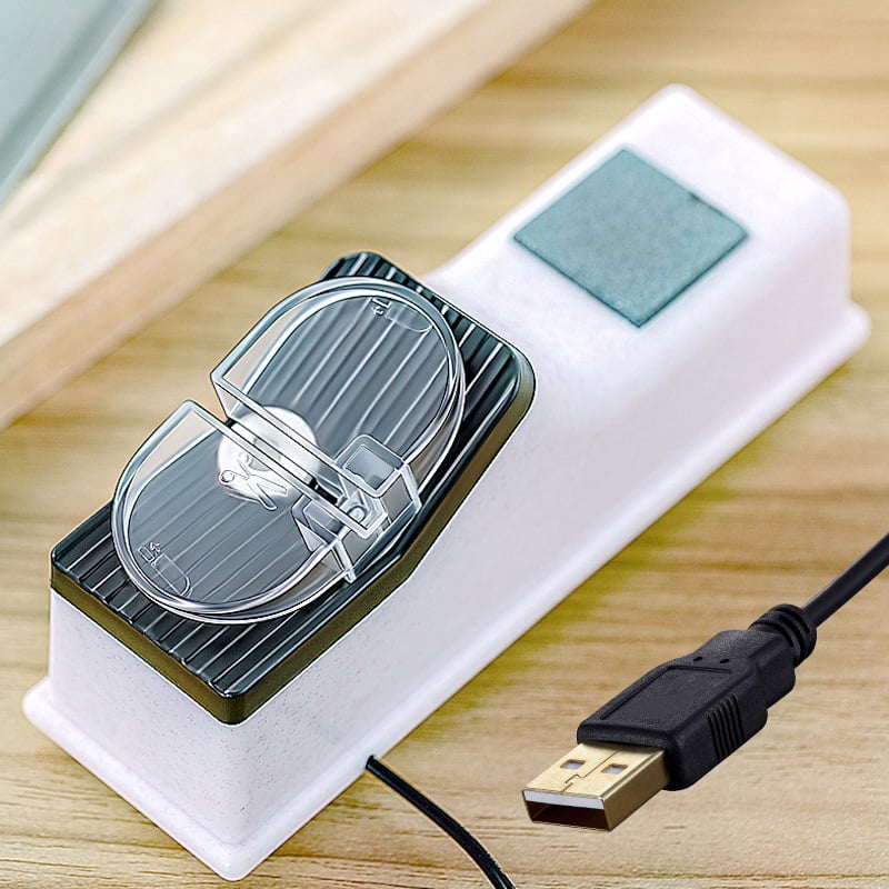 Mașină de ascuțit cuțite electrică, complet automată, cu piatră de ascuțit de înaltă precizie pentru cuțite de bucătărie – multifuncțională