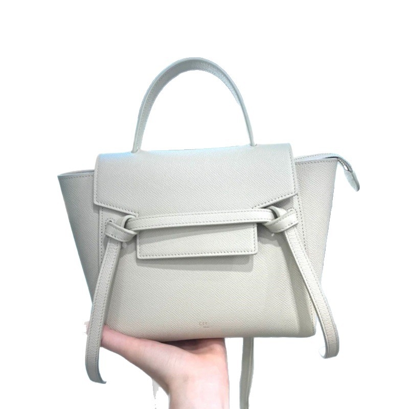 Ženska crossbody torba inspirirana Arc de Triomphe, lažno koža s lychee teksturom, nano veličina, Catfish Bun stil