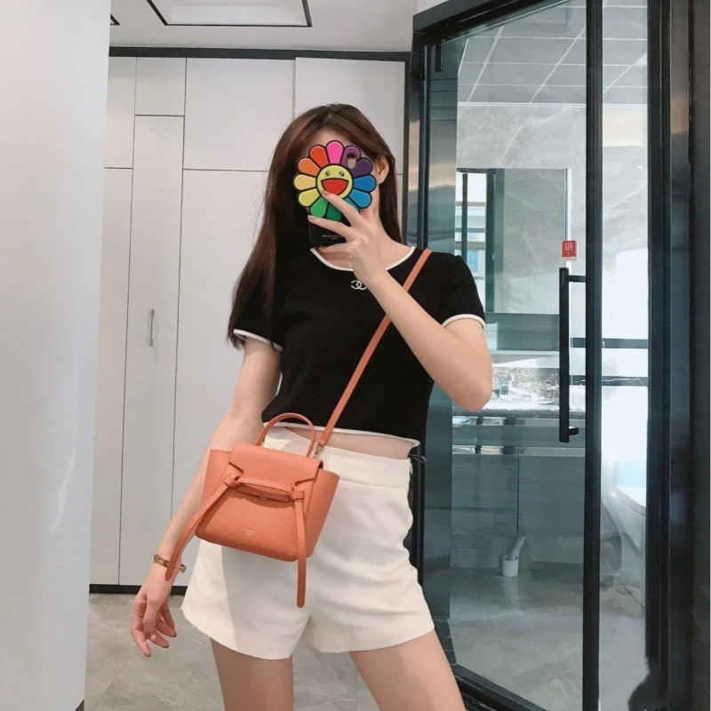 Ženska crossbody torba inspirirana Arc de Triomphe, lažno koža s lychee teksturom, nano veličina, Catfish Bun stil