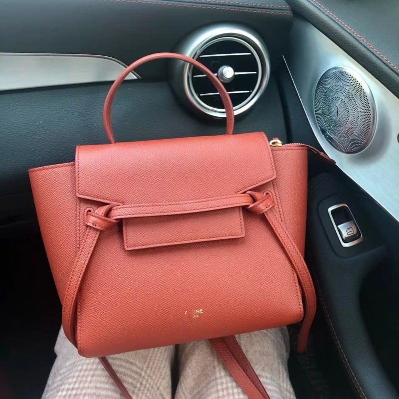 Ženska crossbody torba inspirirana Arc de Triomphe, lažno koža s lychee teksturom, nano veličina, Catfish Bun stil