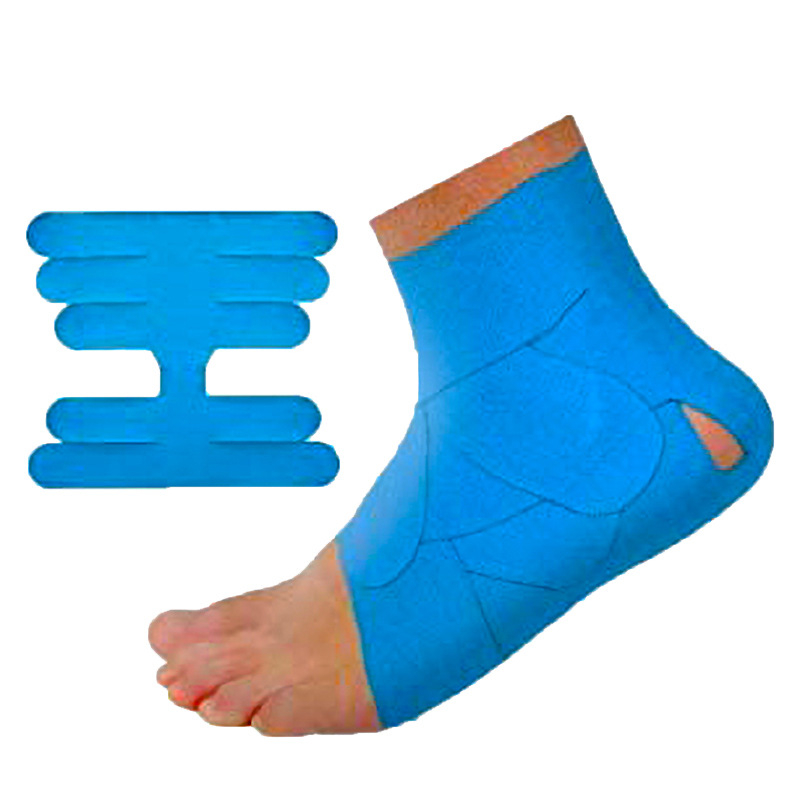 Bokavédő előre vágott kinesio tape-pel kosárlabda, futball és gördeszka számára