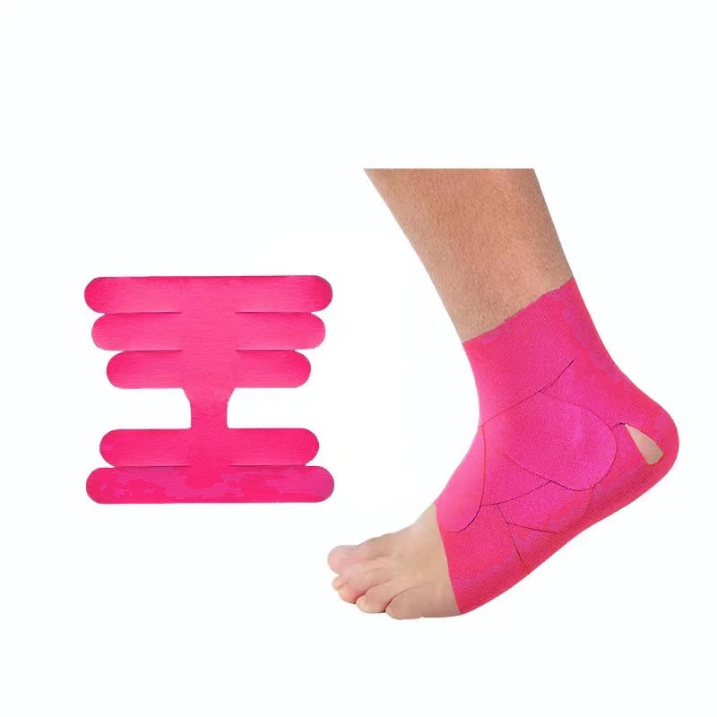 Bokavédő előre vágott kinesio tape-pel kosárlabda, futball és gördeszka számára