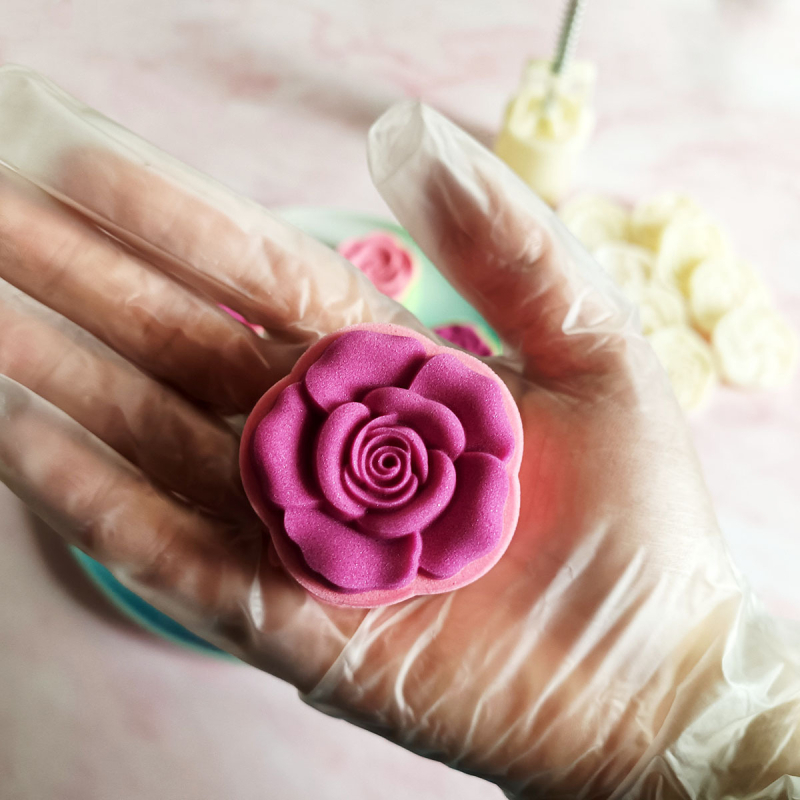 Formă pentru patiserie cu floare de prune, nou model, design elegant, antiaderent