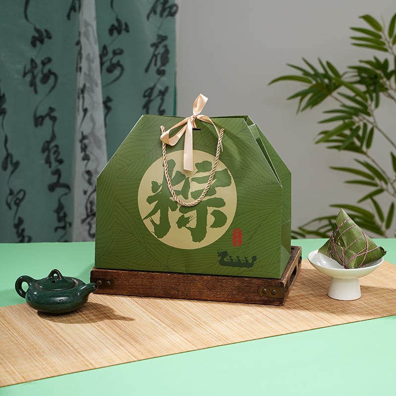 Genți Dragon Boat Festival în stoc, cutii cadou, ambalaj premium pentru rice dumplings, cutii goale de cadouri en gros