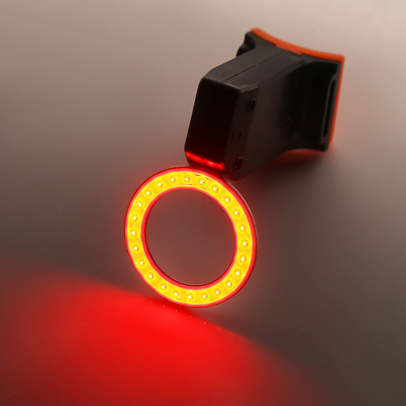 USB punjiva zadnja svjetiljka za bicikl, za cestovne i planinske bicikle, svjetlo za noćnu vožnju